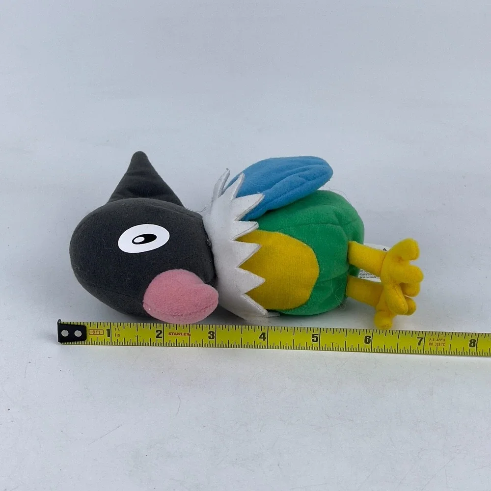 Jakks Pacific 2007 Pokemon Chatot‎ Colorful Bird Parrot Plush 6
